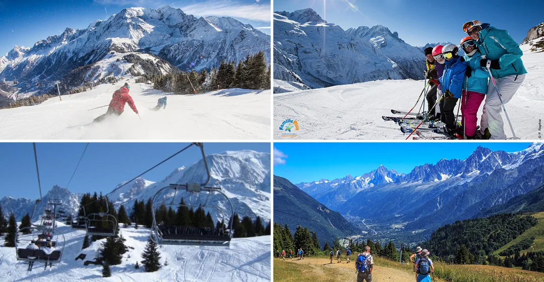 Station de ski Les Houches - Panorama Mont-Blanc