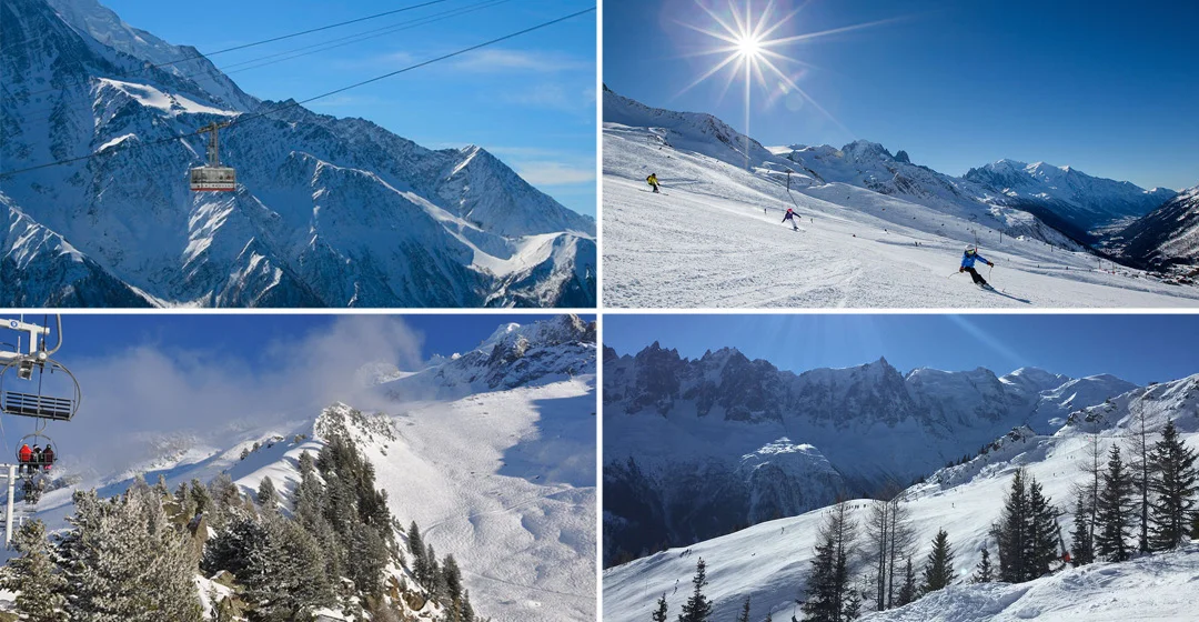 Domaines skiables vallée de Chamonix