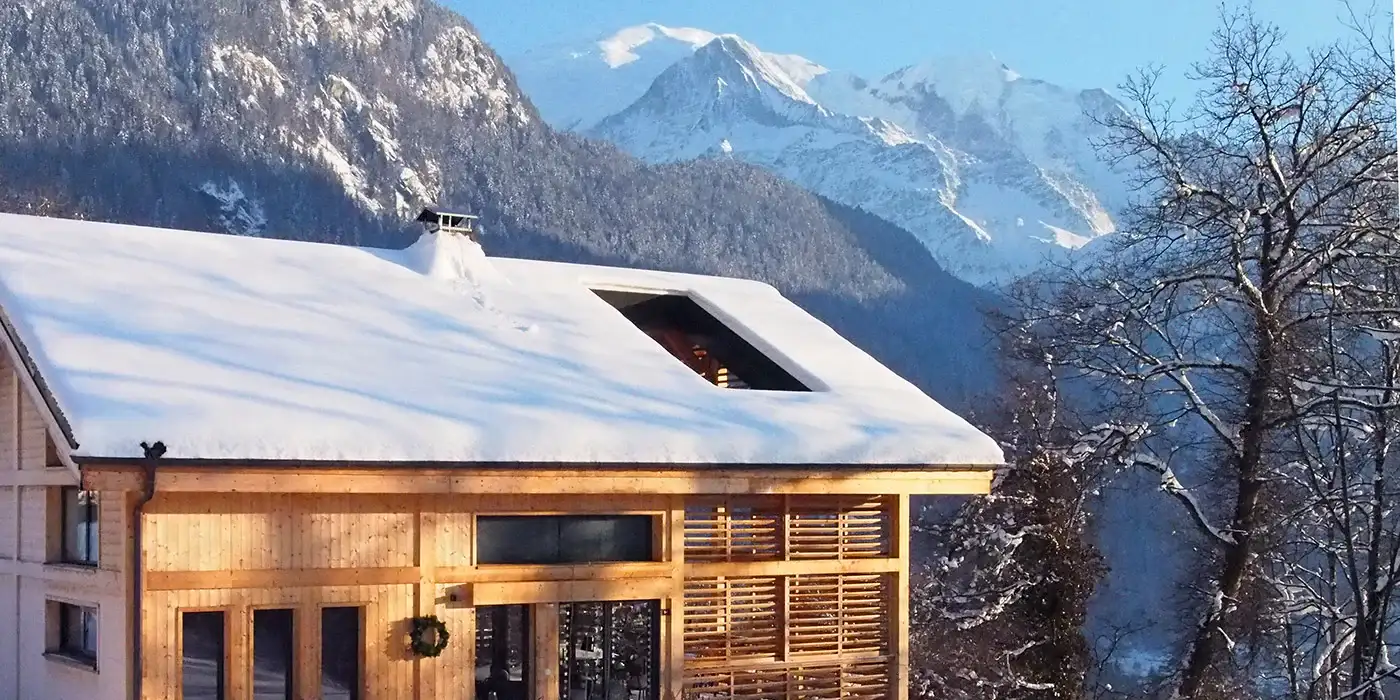 Chalet ToutBlanc - Vue Mont-Blanc