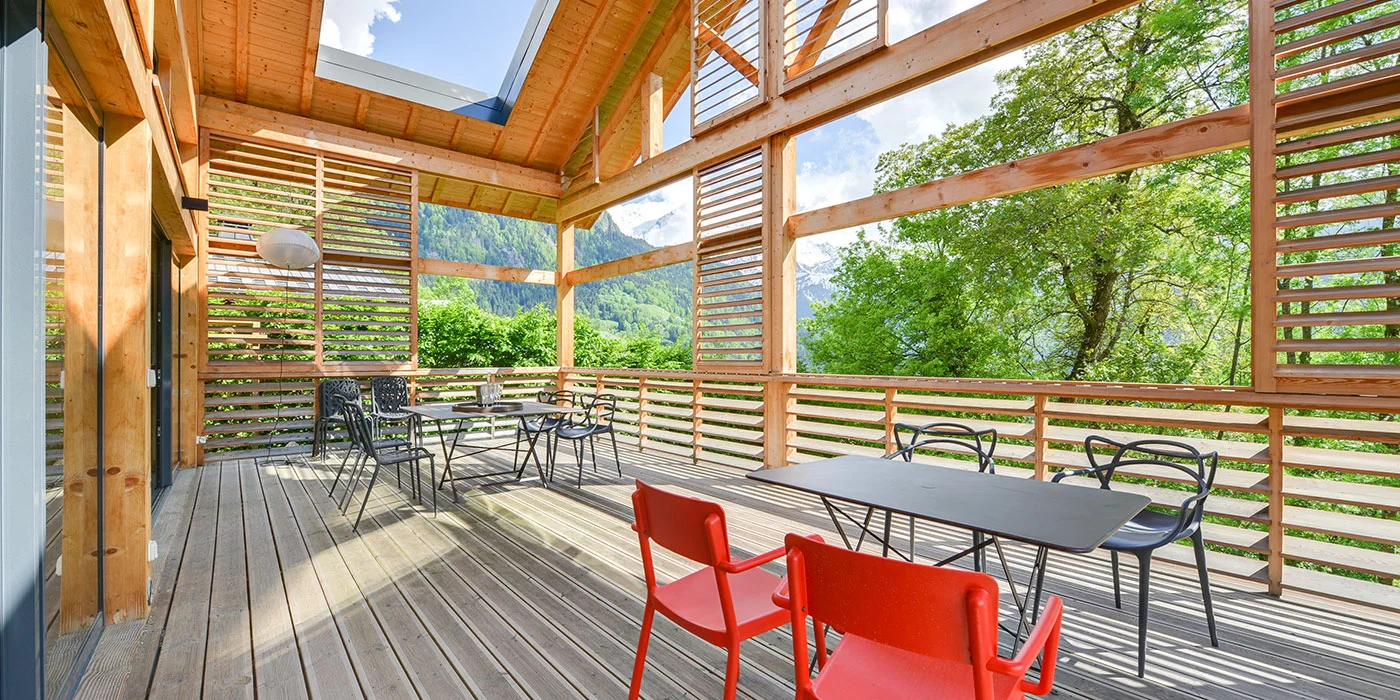 Chalet ToutBlanc - Jardin