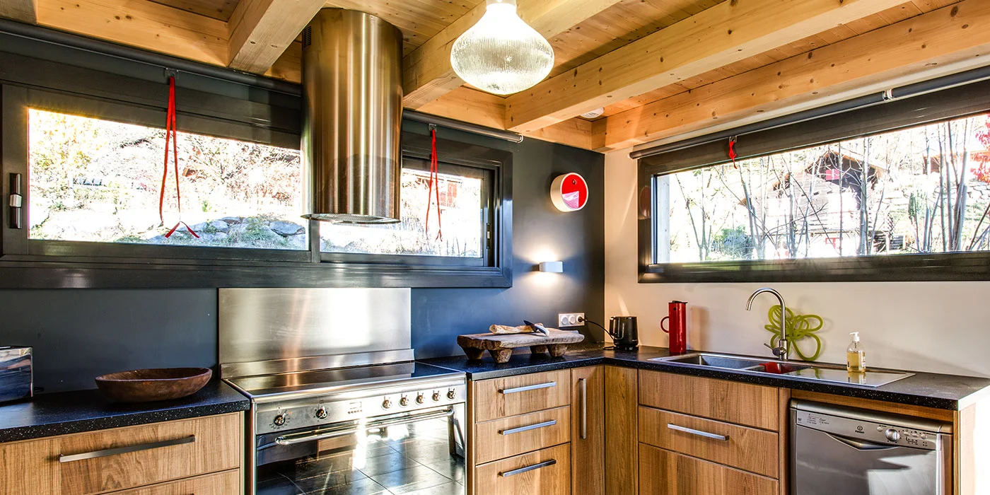 Chalet ToutBlanc - Intérieur salon
